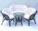 MEBLE RATANOWE RATTAN BAHAMA  KOMPLET