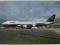 KARTA POCZTOWA BOEING 747