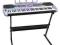 WIELKI KEYBOARD YM-738 +STOJAK 61 KL, MIDI,+3 KURS