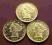 ZESTAW STARYCH 5 DOLARÓW USA 1900 1903 1904 ROK !!