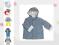 *M&amp;S* KURTECZKA BLUZA Z KAPTUREM  76cm 9-12m