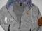 Ocieplana bluza/kurtka szara dla chłopaka roz.164