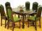 WSPANIAŁY  KOMPLET STÓŁ Z 6 KRZESŁAMI!!!