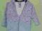 Szaro - fioletowa bluzka z kapturem rozm. 164