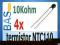 Termistor _ NTC110 _ 10K _ 5% _ 4 sztuki