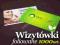 Wizytówki 350g foliowane 1000szt. + Kurier 0 zł FV