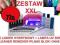77zł zestaw XXL LAMPA UV 36W +5x Lakiery Hybrydowe
