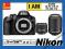 NIKON D3200 +18-55 VR II +55-200 VR NOWOŚĆ