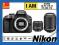 NIKON D3300 +18-55 VR II +55-200 VR NOWOŚĆ