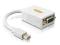 ADAPTER DISPLAYPORT MINI(M)-&gt;VGA(F) DELOCK