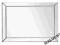 LUSTRO ŚCIENNE XXL 105 X 74CM LIVING/ 6196 b