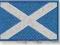 NASZYWKA - termo - flaga SZKOCJA - Scotland - haft
