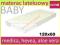 Hevea materac lateksowy Baby 120x60