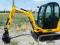 Minikoparka JCB 8018 oszkolona 2007r 46.500netto