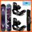 SNOWBOARD AIRTRACKS CS ROCKER 164 cm + WIAZANIA