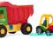 Zabawki WADER Multi Truck z buggy spychacz 32210