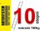 Drabiny drabina 1x10 stopni przystawna domowa tgdj