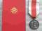 Medal Za Zasługi Dla Pożarnictwa Srebrny + pudełko