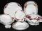 Serwis obiadowy Rococo porcelana ćmielów