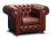 Ekskluzywny fotel Estelia Chesterfield skóra