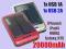 Ładowarka SOLARNA POWER BANK 20000mAh 2x USB 1/2A