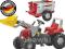 DUŻY Traktor z przyczepą i ŁYŻKĄ Rolly Toys JUNIOR