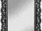 LUSTRO ŚCIENNE ROCOCO CZARNE