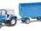 Busch 95012 Traktor ZT320 z przyczepą HW80.11