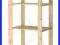 Regał IKEA GORM drewno 78x55x174 piwnica komórka