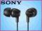 SONY MDR-EX10LP SŁUCHAWKI DOKANAŁOWE WKŁADKI W24H