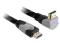 KABEL HDMI-HDMI PREMIUM KĄTOWY GÓRA GRAY SZNUR 2M