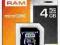 *GOODRAM Karta micro SD 4GB z adapterem SD F.VAT