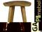 krzesło drewniane stołek zydel KOS MAŁY