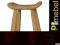 krzesełko nie mammut mamut drewniany stołek ryczka