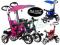 trójkołowy rowerek POMPOWANE KOŁA SPORT TRIKE KR03