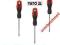 YATO WKRĘTAK KRZYŻOWY PH3x150mm ŚRUBOKRĘT WKRĘTAKI