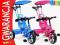 ROWEREK KIDS TRIKE DELUXE ROWER 3w1 BALDACH. 4KiDS