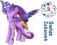 MY LITTLE PONY A6243 TWILIGHT SPARK ZE SKRZYEŁKAMI