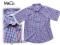 ANGLIA KOSZULA BAWEŁNIANA W KRATECZKĘ  ROZ.152