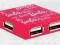 Hub USB HUB-4U Zewnętrzny 4xUSB BARBIE FAB