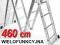 DRABINA SKŁADANA ALUMINIOWA 4x4 WIELOPOZYCYJNA FV