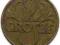 2 GROSZE 1938 ROK