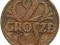 2 GROSZE 1938 ROK