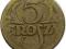 5 GROSZY 1923 ROK