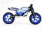 ROWERKI BIEGOWE MOTOR DREWNO NIEBIESKI POLICJA