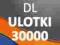 Ulotki DL 30000 szt. -48h- DARMOWA DOSTAWA ulotka