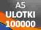 Ulotki A5 100000 szt. -48h- DARMOWA DOSTAWA ulotka