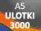 Ulotki A5 3000 szt. -48h- + PROJEKT i WYSYŁKA 0 zł