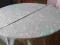 UROCZY,BIAŁY OBRUS ADAMASZKOWY