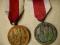 2 medale Za zasługi dla obronności PRL